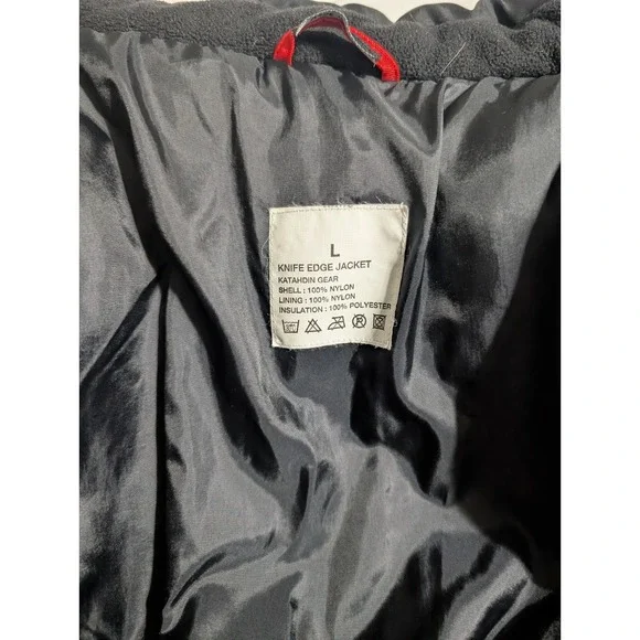 Katahdin Gear Knife Edge Snowmobile Jacket Men's L Red White Thermore Insulated - Picture 7 of 9